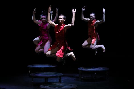 Bolero, kor. Andonis Foniadakis; Hrvatsko narodno kazalište Ivana pl. Zajca: Transparada, kor. Mauro Bigonzetti, Maša Kolar, Walter Matteini, Ina Broeckx, Andonis Foniadakis, Ludmila Komkova, Marco Goecke, Nadav Zelner, foto: Fanni Tutek-Hajnal