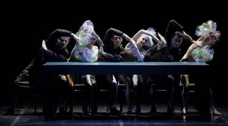 Balet Hrvatskog narodnog kazališta u Zagrebu: Ženski rukopis – Budoir, kor. Pavla Pećušak, foto: © Mirko Cvjetko