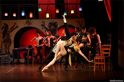 Hrvatsko narodno kazalište u Zagrebu: Georges Bizet – Roland Petit, Carmen, kor. Roland Petit, foto: Novković 