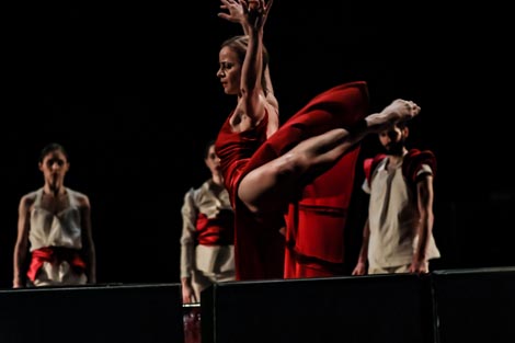 Cristina Lukanec u baletu Heroj je umoran