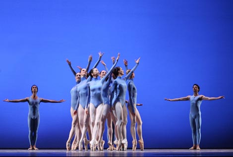 Balet HNK u Zagrebu: Večer njemačkih autora: Druga simfonija kor. Uwe Scholz, © Mirko Cvjetko