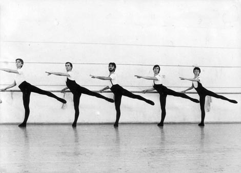 Dubravko Kolšek (prvi s lijeva) u dvorani za probe