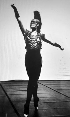 Diana Zdešar u baletu Dvoboj, HNK Ivana pl. Zajca, Rijeka, 1992.