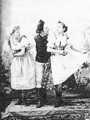 Polednikova, Augustin Berger i Emma Grondona u Prodanoj nevjesti, Berlin, 1893.