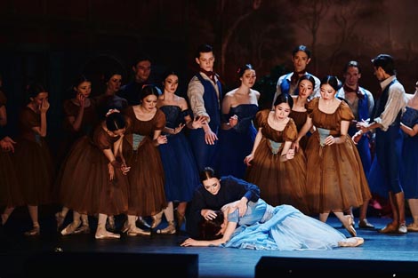 Hrvatsko narodno kazalište Split: Adolphe Adam, Giselle, kor. i red. Mirna Sporiš Miani (prema Julesu Perrotu, Jeanu Coralliju i Mariusu Petipau), foto: Mario Buličić