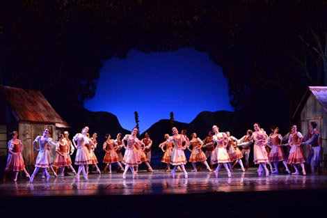 Hrvatsko narodno kazališta u Zagrebu: Adolphe Adam, Giselle, kor. Iraida Lukašova (prema Jeanu Corallija and Julesu Perrotu u redakciji Mariusa Petipaa), foto: © Ines Novković