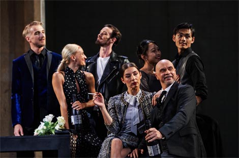 Hrvatsko narodno kazalište Split: Gospođa Bovary, kor. Valentina Turcu, foto: Nemi Bulat