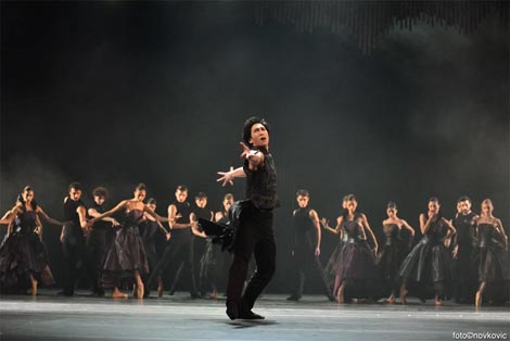 Hrvatsko narodno kazalište u Zagrebu: William Shakespeare / Leo Mujić, Hamlet, kor. i red. Leo Mujić, foto: © Novkovic