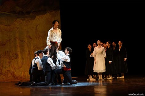 Hrvatsko narodno kazalište u Zagrebu: Georges Bizet – Roland Petit, L Arlésienne, kor. Roland Petit, foto: Novković 