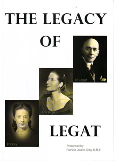 Patricia Deane-Gray, The Legacy of Legat, Društvo za promicanje glazbe, plesa i glazbeno-scenske umjetnosti Hilarion, Zagreb, 2017.