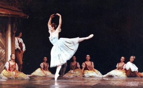 Lidija Mila Milovac; Giselle, kor. Attilio Labis, Hrvatsko narodno kazalište u Zagrebu