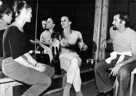 Ljubinka Dobrijević, Maja Pliseckaja i Maurice Béjart