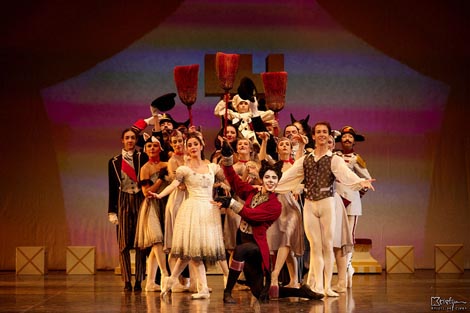 Hrvatsko narodno kazalište u Osijeku: Bruno Bjelinski, Mačak u čizmama, kor. i red. Ljiljana Gvozdenović, foto: Kristijan Cimer