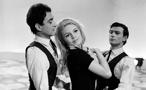 Miljenko Banović, Brigitte Bardot i Milko Šparemblek, 1962.