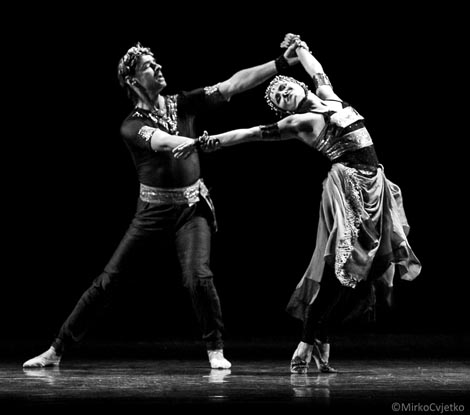 Mirna Sporiš i Andrej Izmestjev: Hrvatsko narodno kazalište u Zagrebu: Ivan pl. Zajc, Nikola Šubić Zrinjski, kor. Sonja Kastl, foto: © Mirko Cvjetko