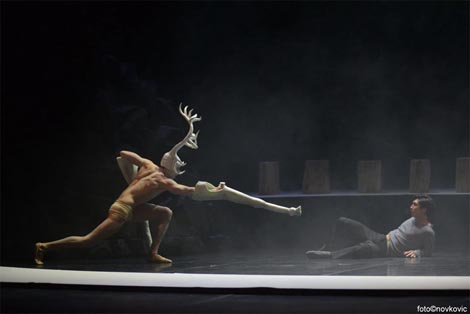 Hrvatsko narodno kazalište u Zagrebu: Henrik Ibsen – Edvard Grieg – Edward Clug, Peer Gynt, kor. Edward Clug, foto: Novković