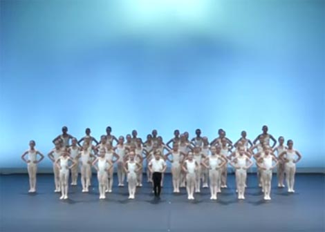 Produkcija Škole za klasični balet, HNK2, Zagreb, 7. lipnja 2026., foto: screenshot Youtube