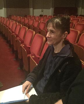 Raffaella Renzi u gledalištu HNK-a u Zagrebu