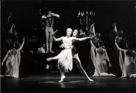 Sorin David kao Romeo u baletu Romeo i Julija