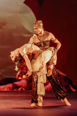 Hrvatsko narodno kazalište Split: Nikolaj Rimski-Korsakov, Šeherezada, kor. Denis Matvienko prema Mihailu Fokinu, foto: Milan Šabić