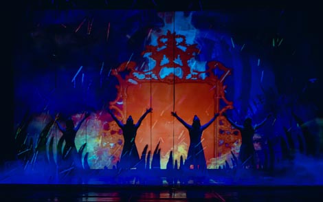 Hrvatsko narodno kazalište Split, Hrvatsko narodno kazalište u Osijeku: Davor Bobić, Snježna kraljica, kor. i red. Svebor Sečak, foto: Milan Šabić