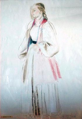 Sunjka u crljeneku, 8. lipnja 1950.