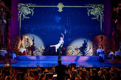 Mađarska državna opera (Magyar Állami Operaház): Ronald Hynd / Franz Lehár, Vesela udovica, kor. Ronald Hynd, foto: Valter Berecz