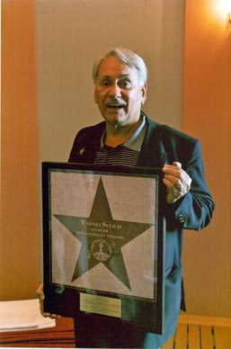 Veseljko Sulić sa zvijezdom Las Vegas Walk of Stars