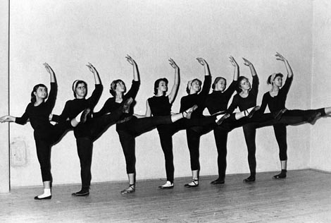 Učenice Baletne škole, Vesna Butorac četvrta s lijeva