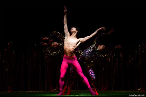 Hrvatsko narodno kazalište u Zagrebu: Igor Stravinski – Maša Kolar ⁄ Edward Clug, Žar-ptica, kor. Maša Kolar, foto: Novković